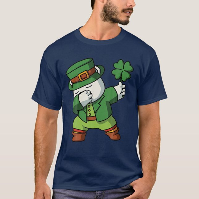 Funny Zero Lucks Given St Patricks Day Costume T-Shirt (Front)