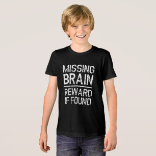 Funny Zombie Brain Undead Sarcastic Halloween   Tri-Blend Shirt