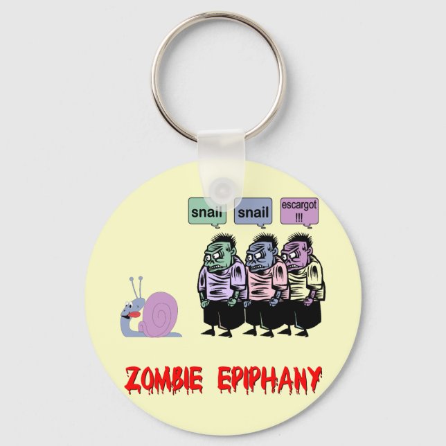 Funny zombie key ring (Front)