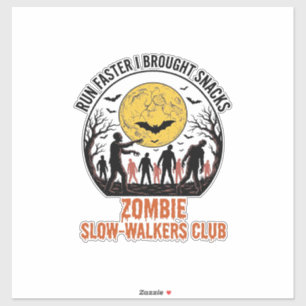 Funny Zombie Shirt with Engraved Moon and Dark Hum
