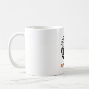 Funny Zombie Shirt with Engraved Moon and Dark Hum Coffee Mug