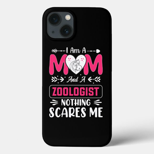 Funny Zoologist Mum, Zoologist Mum Case-Mate iPhone Case (Back)