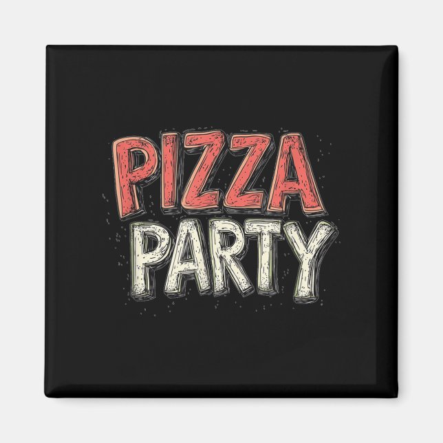 Funny Zza Party Speech Costume For Boys And Girls  Magnet (Front)