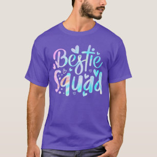 Funnyie Dye Best Friend Matching Bestie Squad BFF T-Shirt