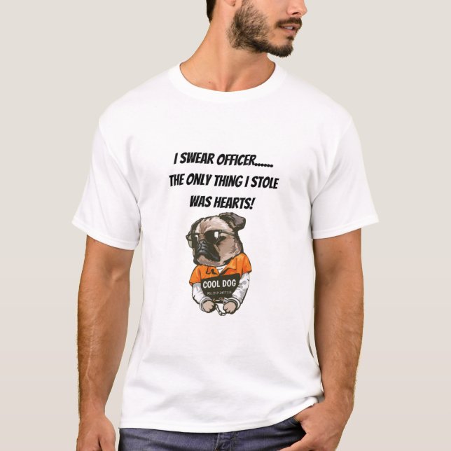 FunnyPugTShirt T-Shirt (Front)