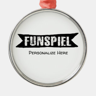 Funspiel Curling Tournament for Fun Ornament