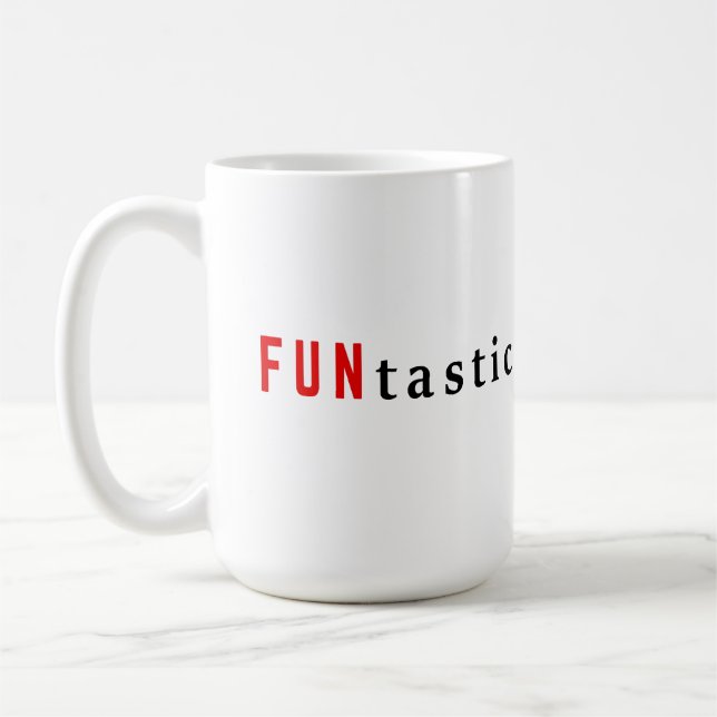 Funtastic funny design coffee mug (Left)