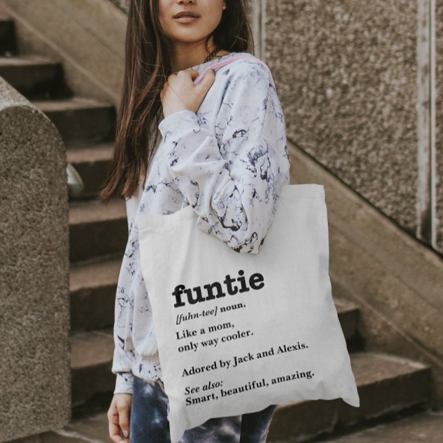 Funtie Definition - Customisable Tote Bag (Creator Uploaded)