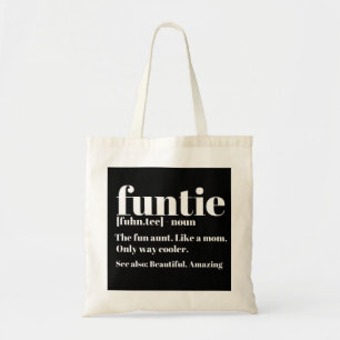 Funtie Definition Tote Bag