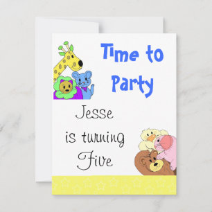 Funtime Party Invitation