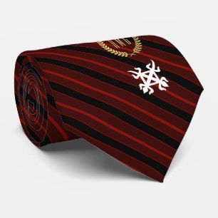 Funtunfunefu   Adinkra Symbol of unity Democracy Tie