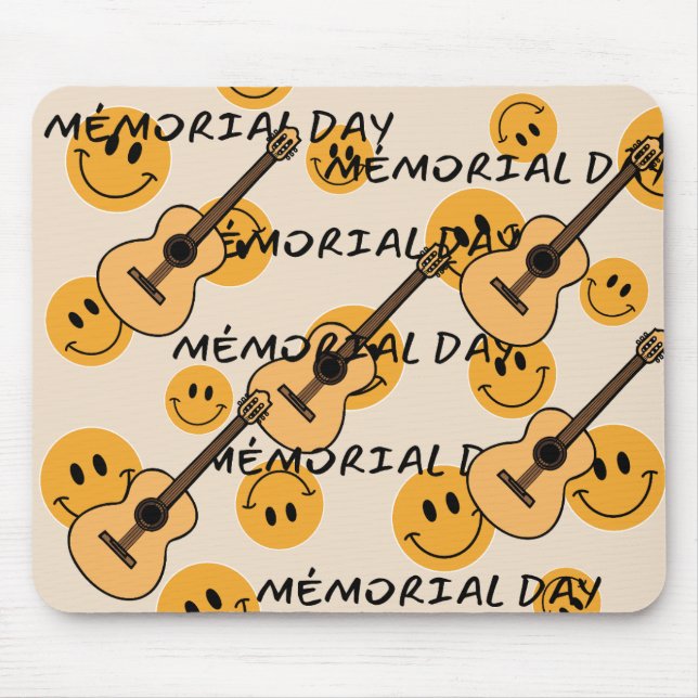 Funy mémorial day Mousse pad Mouse Mat (Front)