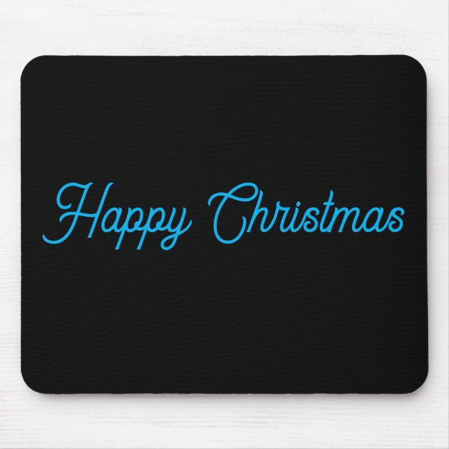 Funy mousse pads happy Christmas Mouse Mat (Front)