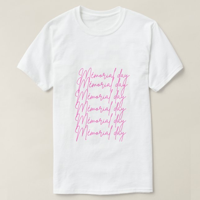 Funy Tshirt mémorial day  (Design Front)