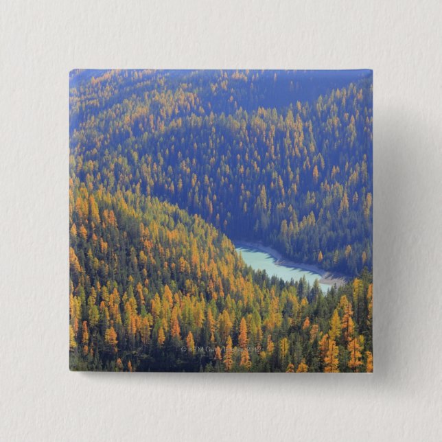 Fuorn Pass 15 Cm Square Badge (Front)
