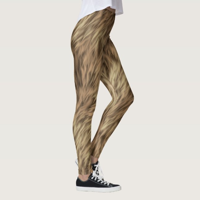 Fur 2A-2B Image Options Leggings (Right)