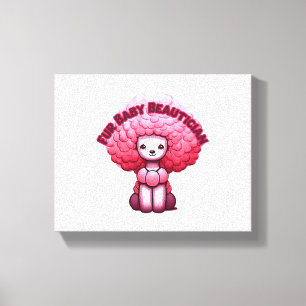 Fur-baby Beautician Gift For Groomer Canvas Print