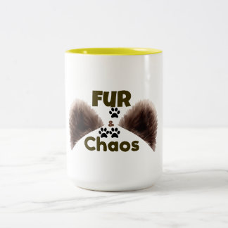 Fur & Chaos Funny Pet Lover Mug