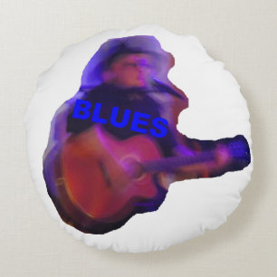 Für Deinen BLUES - Round Cushion