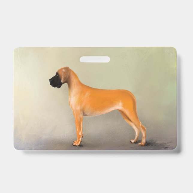 Für Doggen Aussteller  ID Badge (Front)