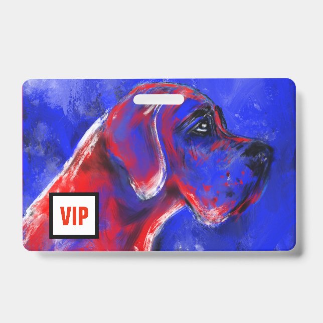 Für Doggen VIPs ID Badge (Front)