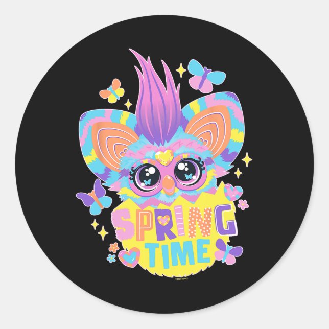 Fur Easter Day  Classic Round Sticker (Front)