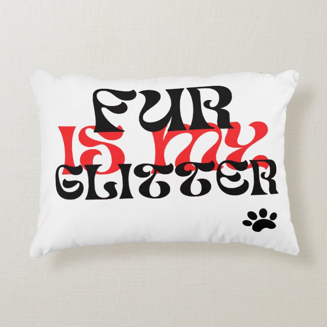 Fur-Ever Friends Decorative Cushion (Front)