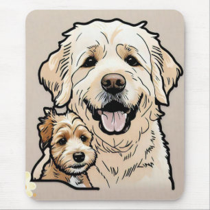 "Fur Ever Friends" Mouse Mat
