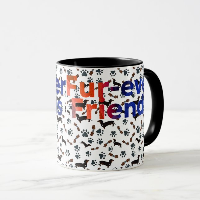 Fur-Ever Friends  Mug (Front Right)
