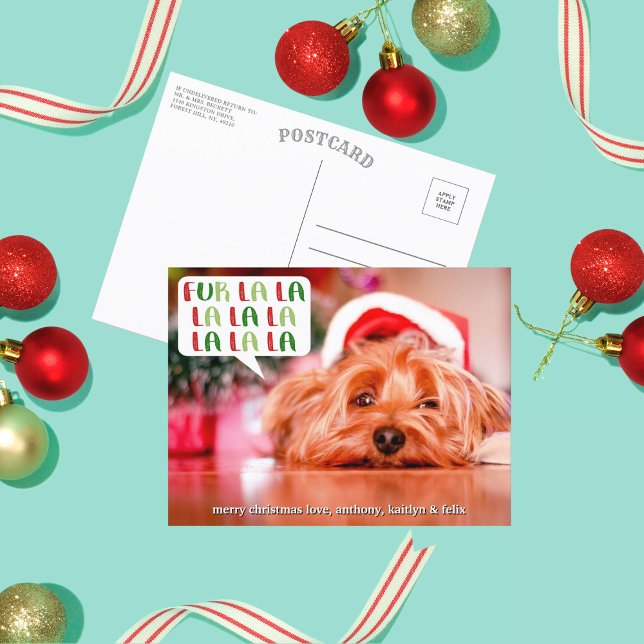 Fur La La La La | Pet Holiday Photo (Creator Uploaded)