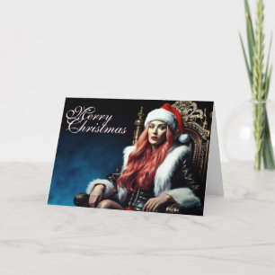 Fur & Leather Diva – Merry Christmas Card