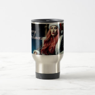 Fur & Leather Diva – Merry Christmas Travel Mug