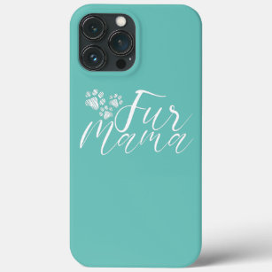 Fur Mama Cute Dog Cat Animal Lover Mom  Case-Mate iPhone Case
