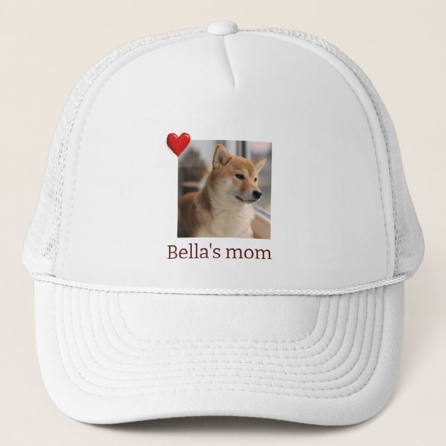 Fur Mama Love – Cute Dog Photo Hat (Front)