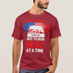 Fur Missile K9 Teaching Idiots Not To Run One At T-Shirt