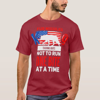 Fur Missile K9 Teaching Idiots Not To Run One At T-Shirt
