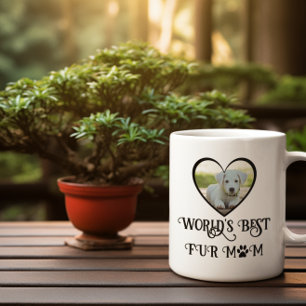 Fur Mum Dog Photo Coffee Mug