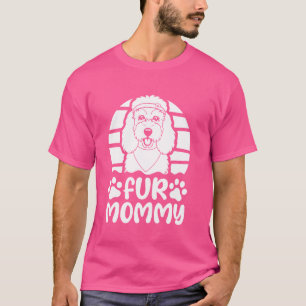 Fur Mummy - Breed Pet Golden Doodle Dog Mum T-Shirt
