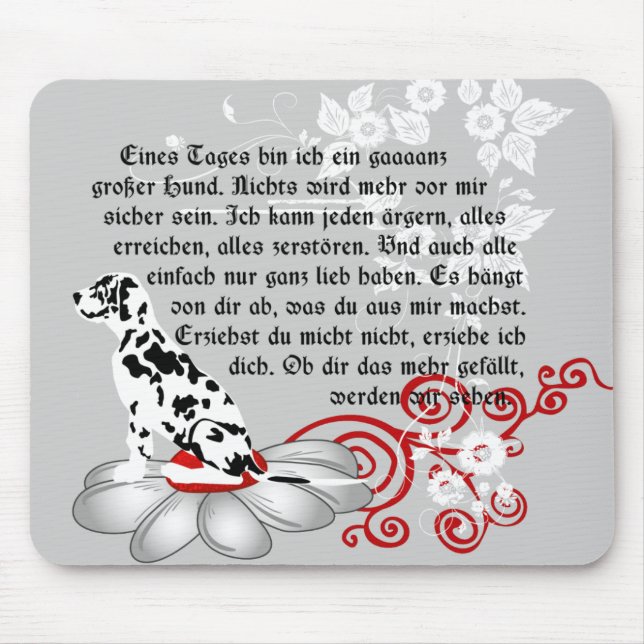 Für Neuwelpenbesitzer Mouse Mat (Front)