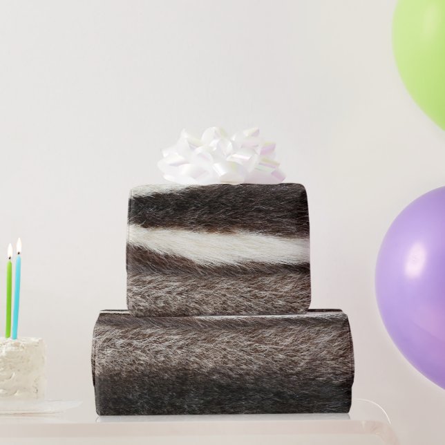 Fur Pelts  Wrapping Paper (Party Gifts)