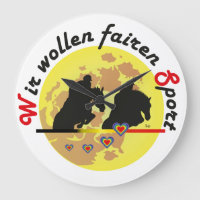 Für Pferde und Pferdesport Liebhaber Uhr