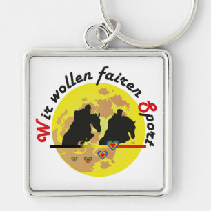 Für Pferdesport Liebhaber Schlüsselanhänger Key Ring
