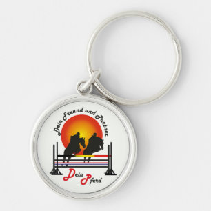 Für Pferdesport Liebhaber Schlüsselanhänger Key Ring