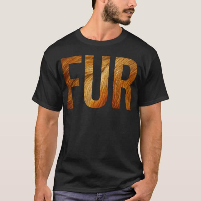 Fur quote friends T-Shirt (Front)