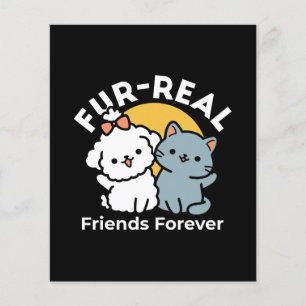 Fur-Real Friends Forever   Cute Cat & Dog Duo