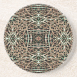Fur Texture Abstract Pattern Coaster