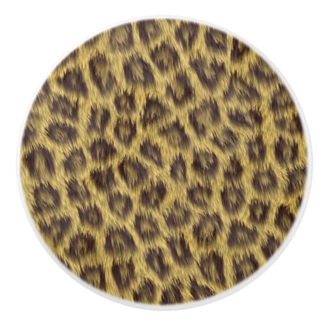 Fur texture ceramic knob (Front)