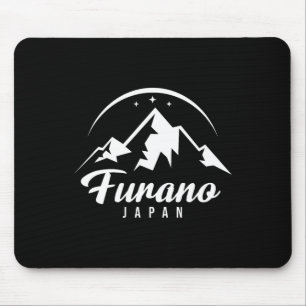 Furano Japan Ski Resort Skiing Snowboarding Mouse Mat