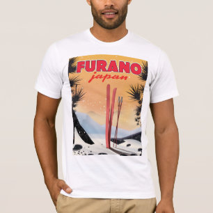 Furano Japanese travel poster. T-Shirt