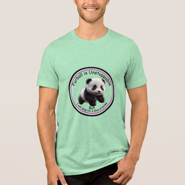 Furball: I am Unstoppable Tri-Blend Shirt (Front)